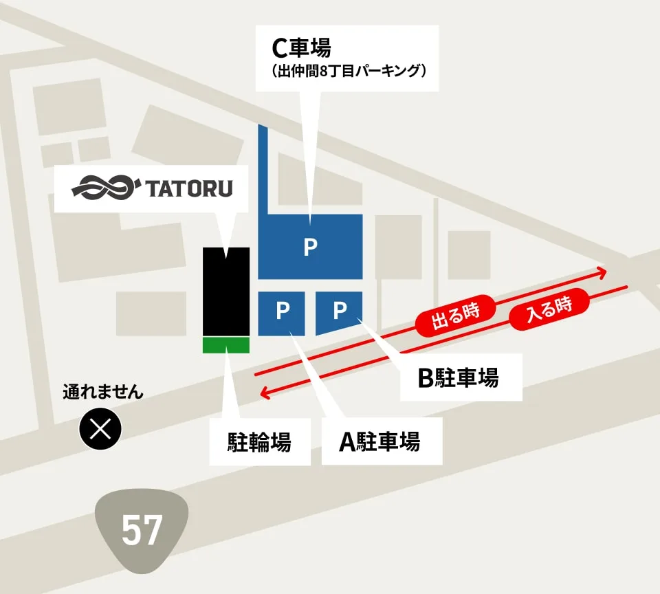 Parking lot layout